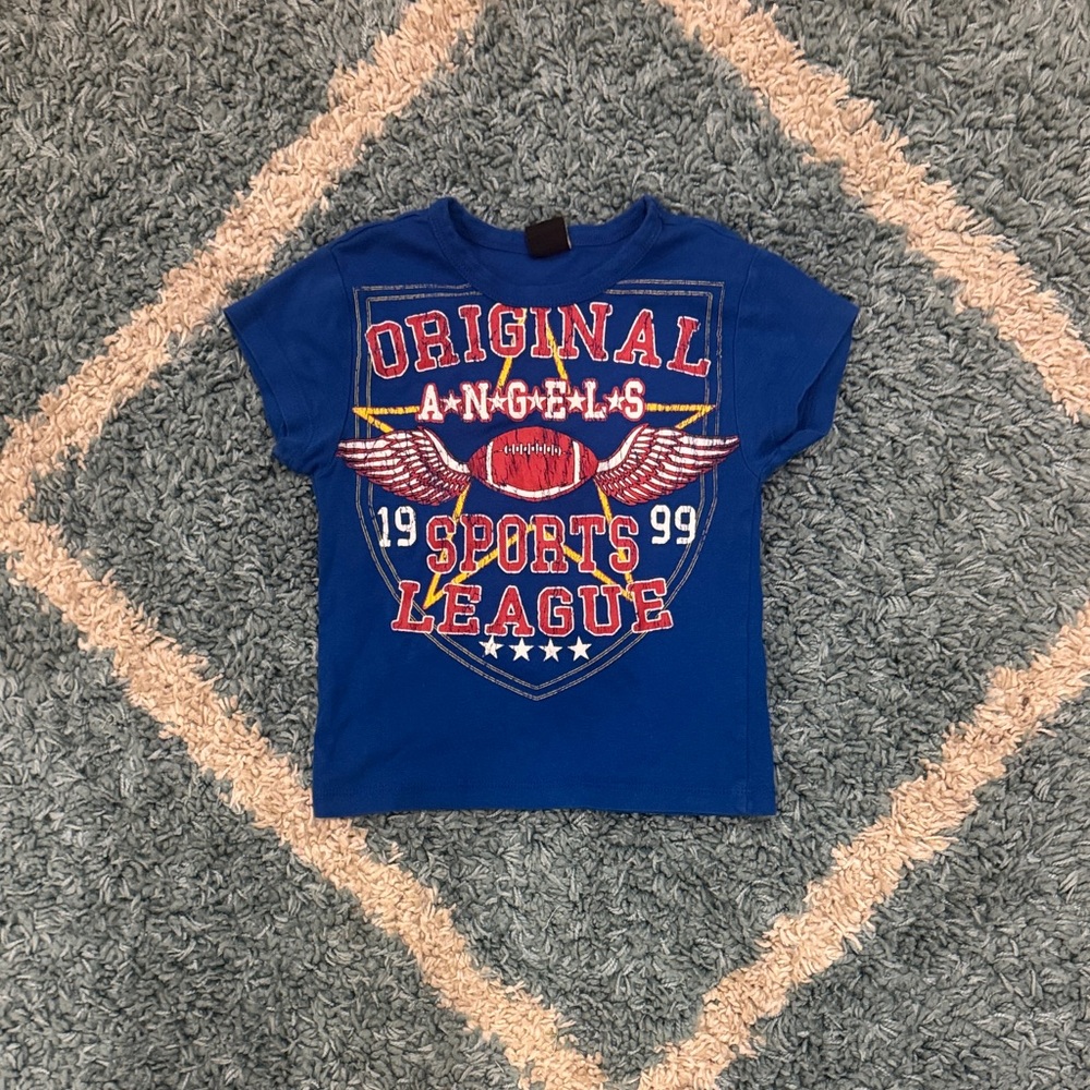 Urban Outfitters Blue Original Angels Kids T-Shirt NWOT make me an offer!!!